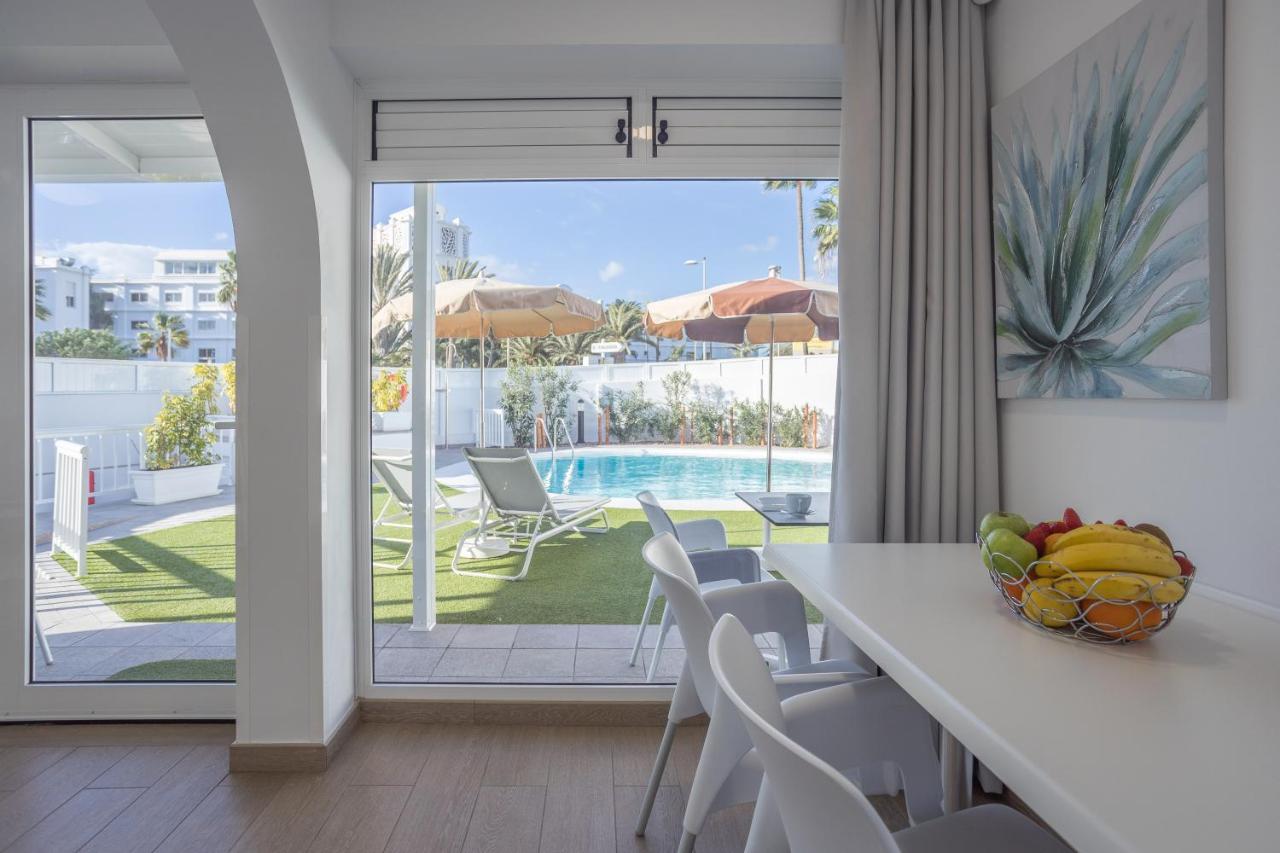Nueva!!! Villa playa del inglés piscina privada climatizada Esterno foto