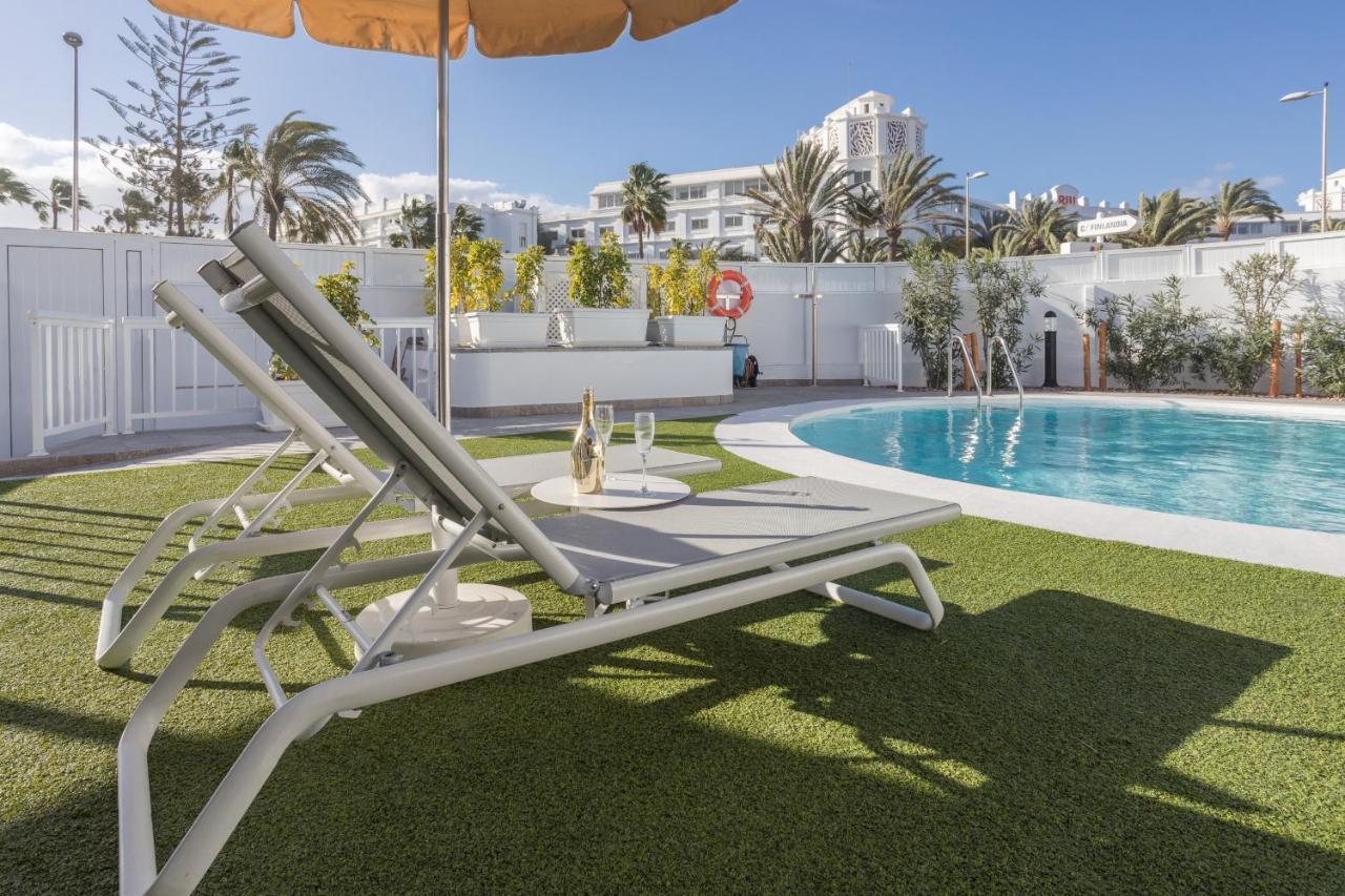 Nueva!!! Villa playa del inglés piscina privada climatizada Esterno foto