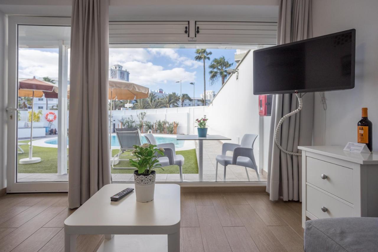 Nueva!!! Villa playa del inglés piscina privada climatizada Esterno foto
