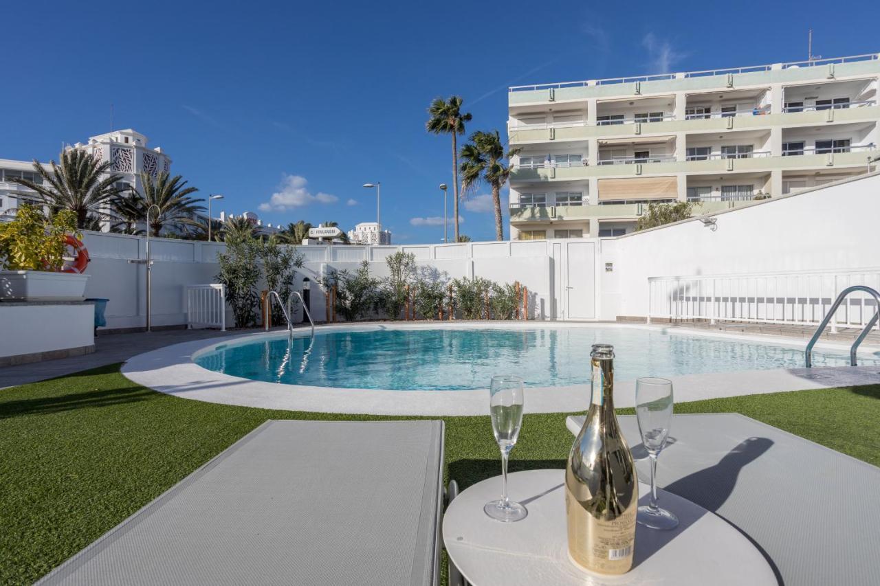 Nueva!!! Villa playa del inglés piscina privada climatizada Esterno foto