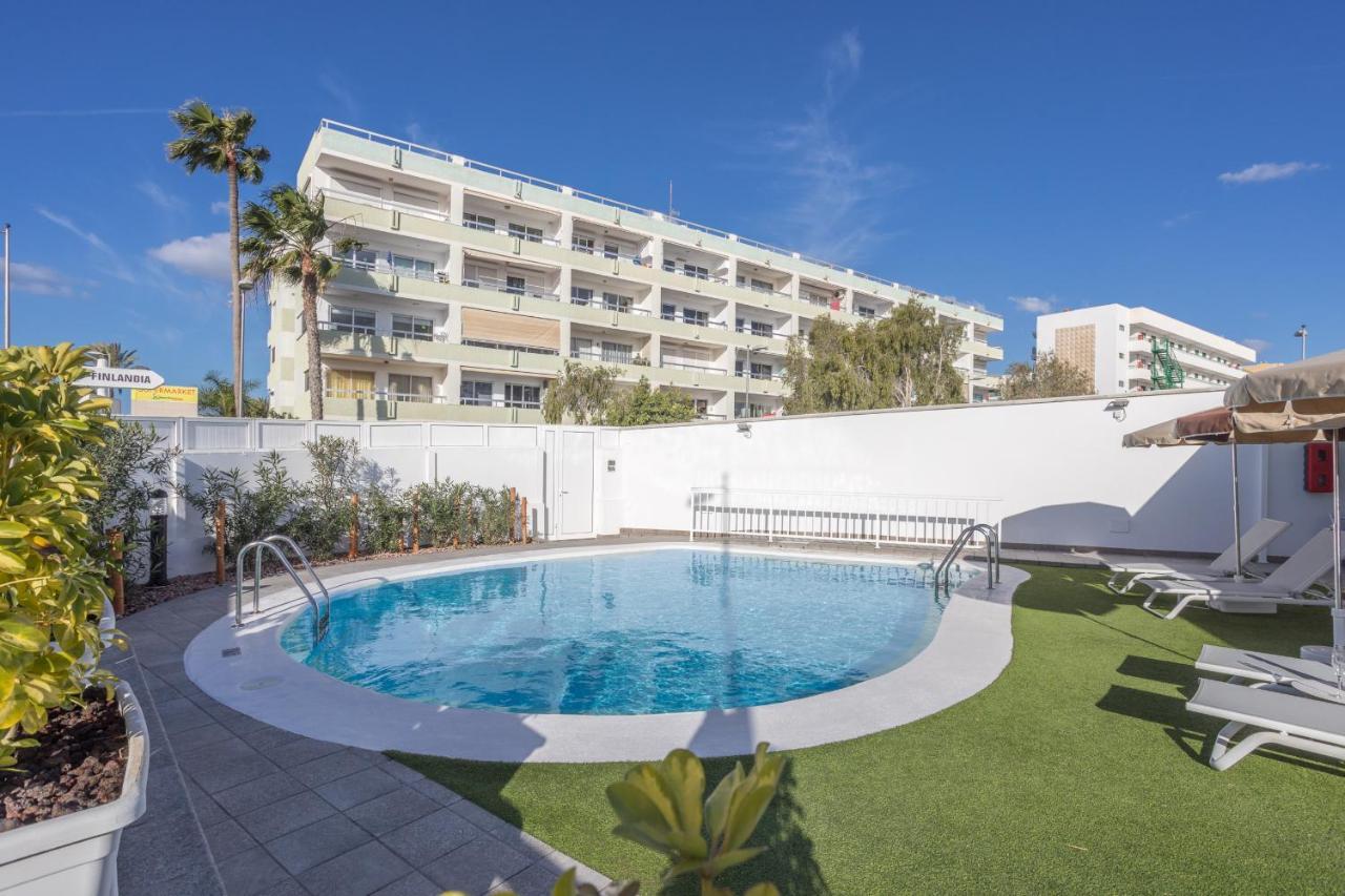 Nueva!!! Villa playa del inglés piscina privada climatizada Esterno foto