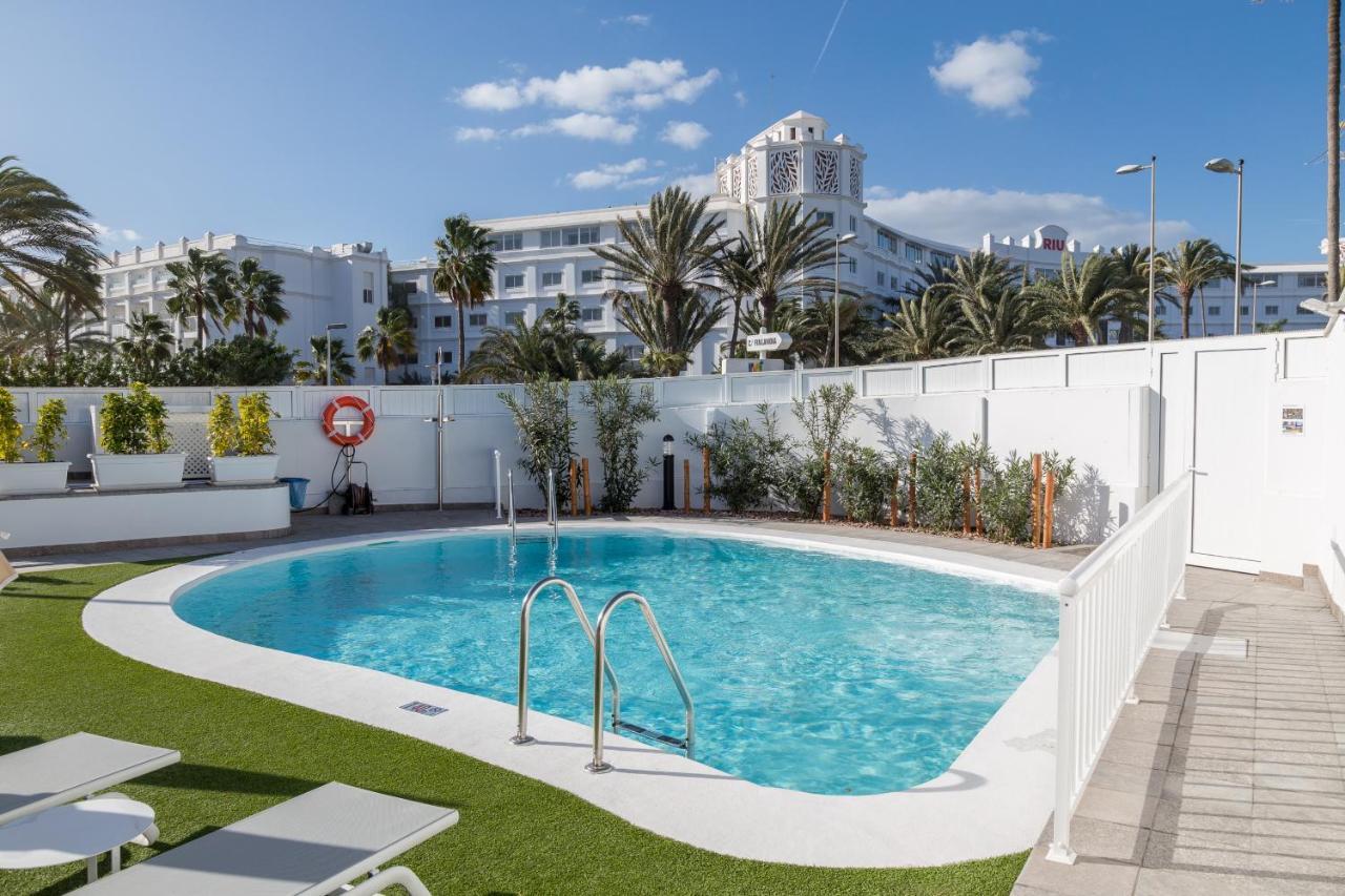 Nueva!!! Villa playa del inglés piscina privada climatizada Esterno foto