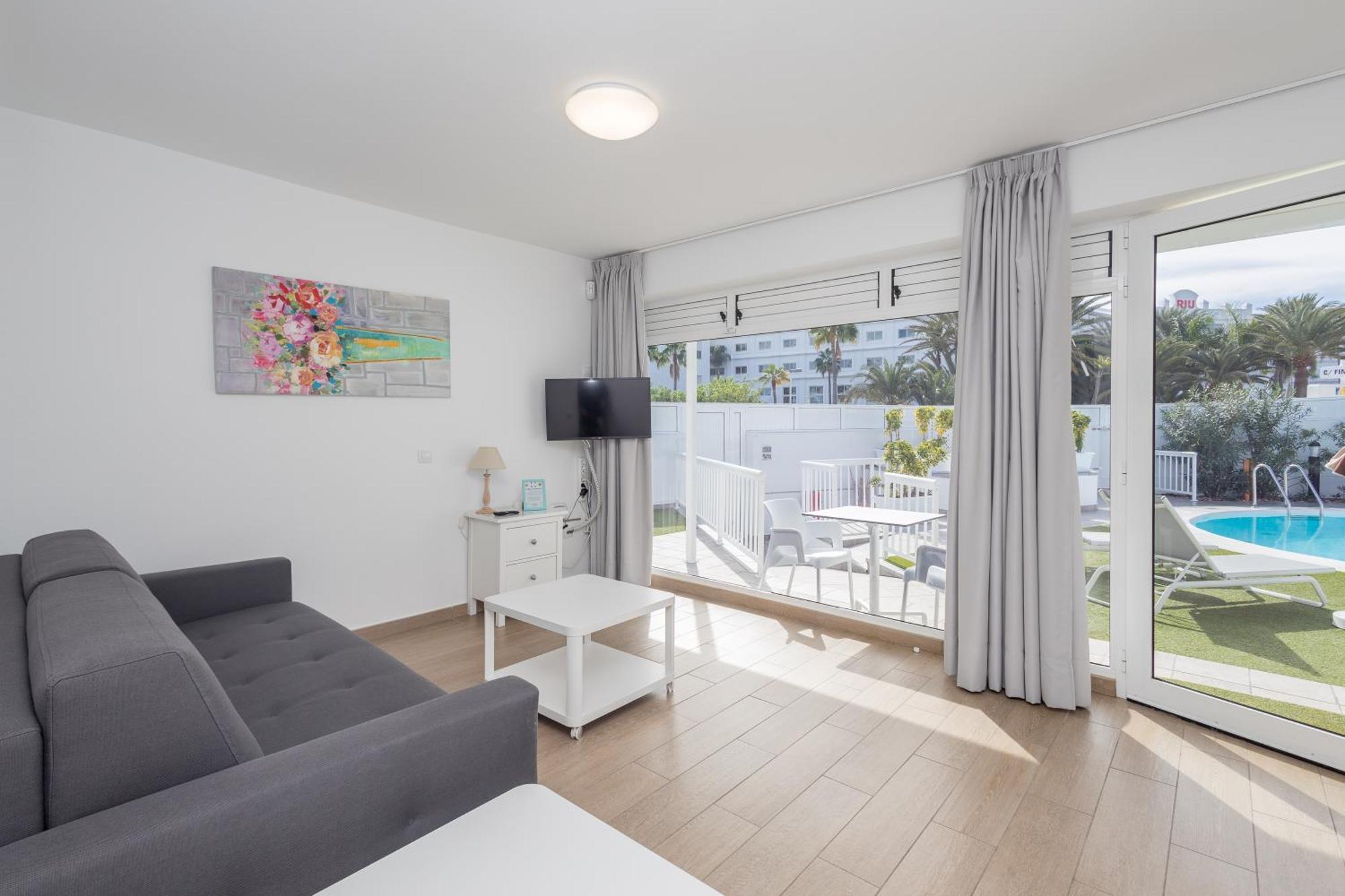 Nueva!!! Villa playa del inglés piscina privada climatizada Esterno foto