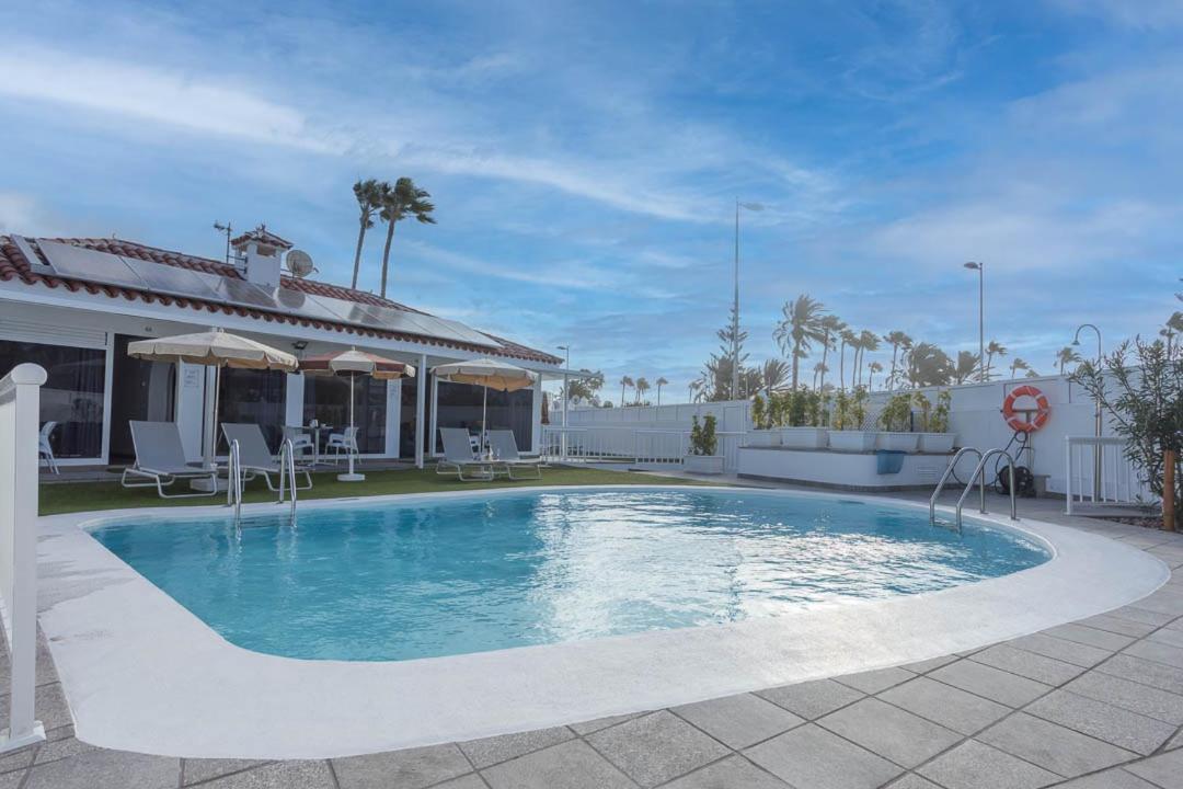 Nueva!!! Villa playa del inglés piscina privada climatizada Esterno foto