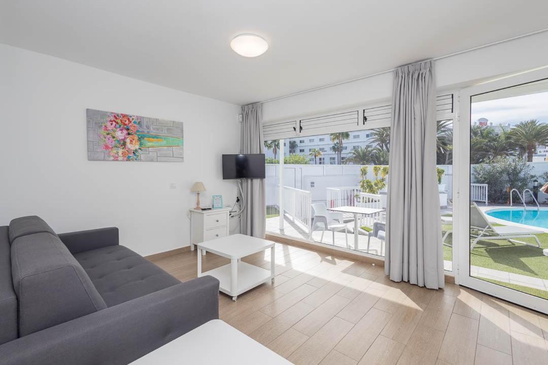 Nueva!!! Villa playa del inglés piscina privada climatizada Esterno foto