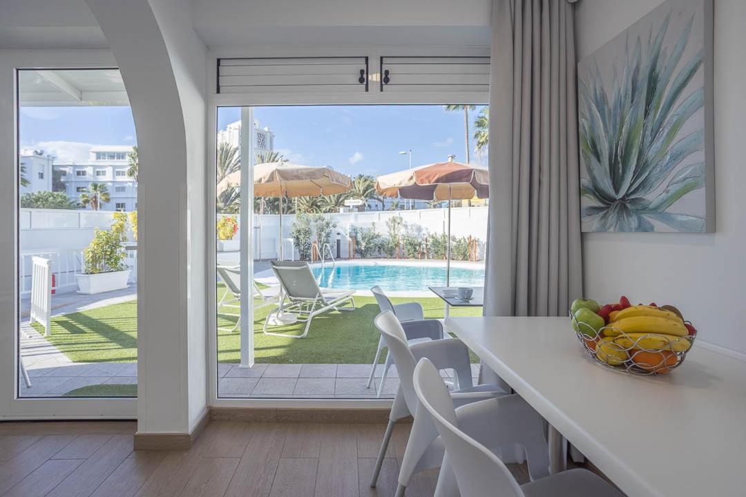 Nueva!!! Villa playa del inglés piscina privada climatizada Esterno foto
