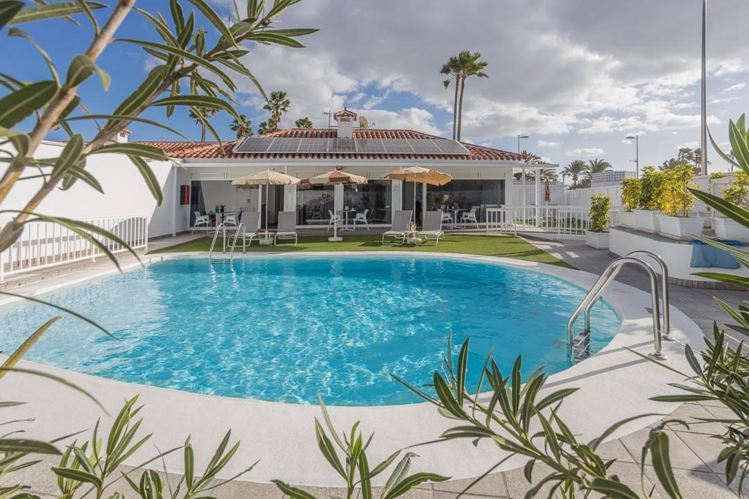 Nueva!!! Villa playa del inglés piscina privada climatizada Esterno foto